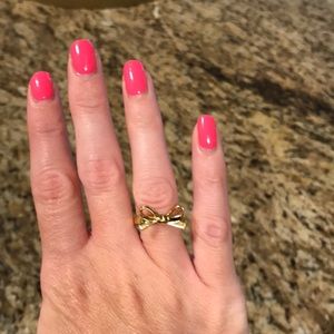 Kate Spade bow ring size 6